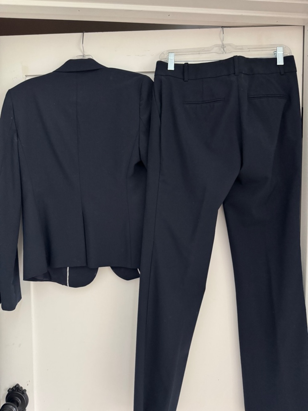 Ann Taylor Navy Devin Fit Blazer - Picture 2 of 6